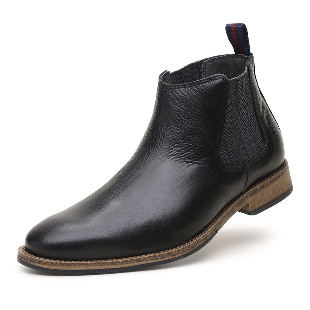 Bota Chelsea Masculina Preta 4317