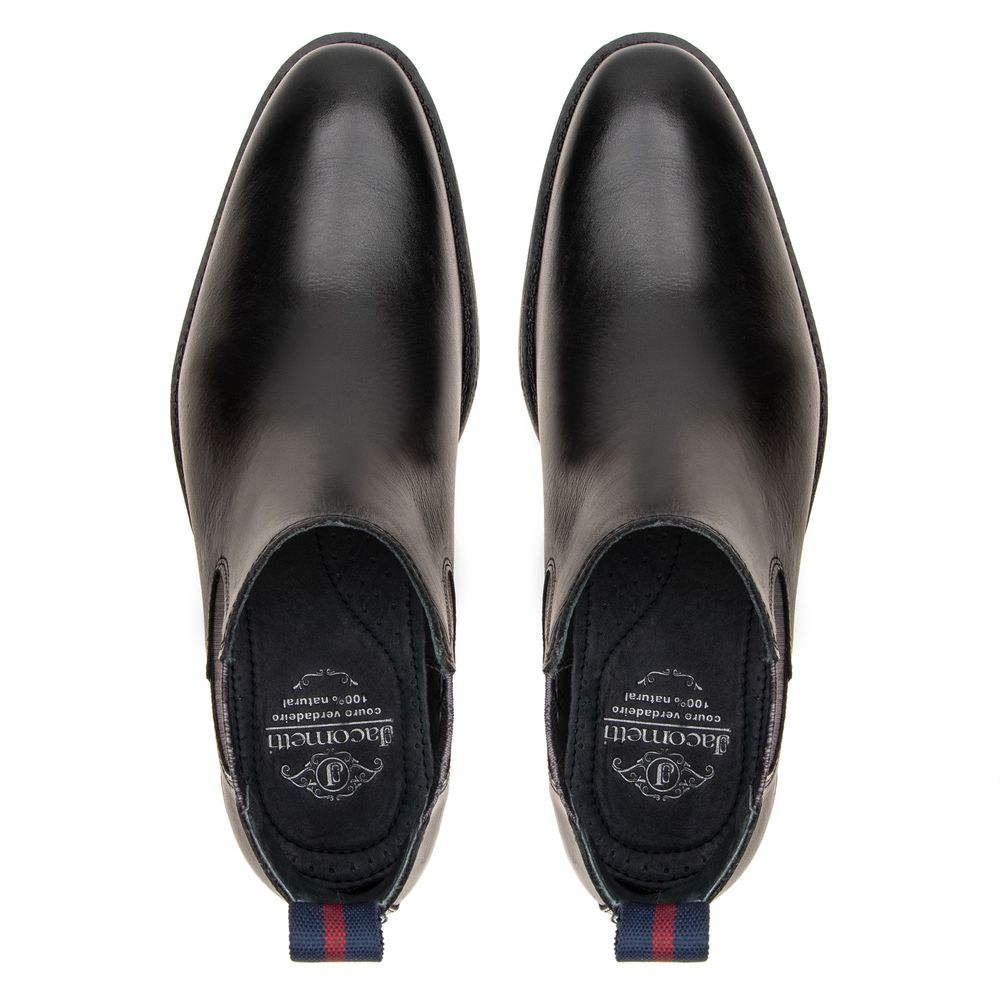 Bota Chelsea Masculina Preta 4317