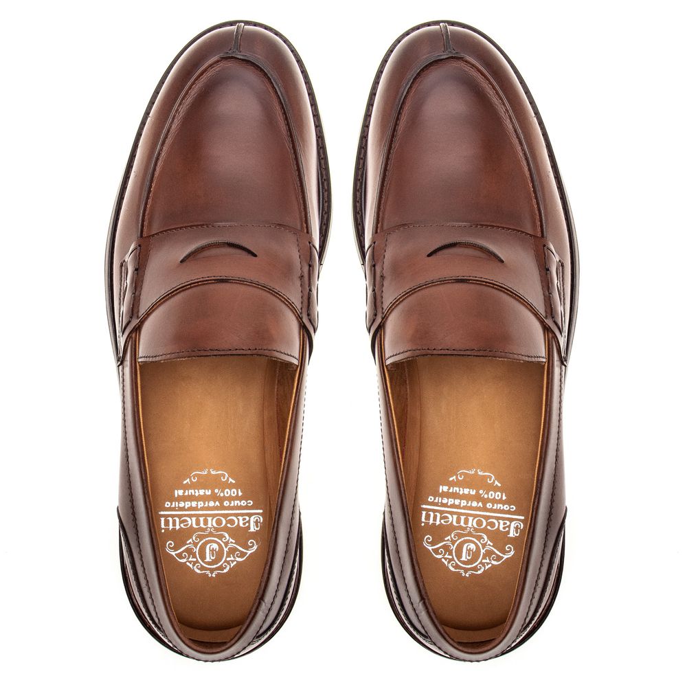 Sapato Masculino Loafer Ancona Chocolate