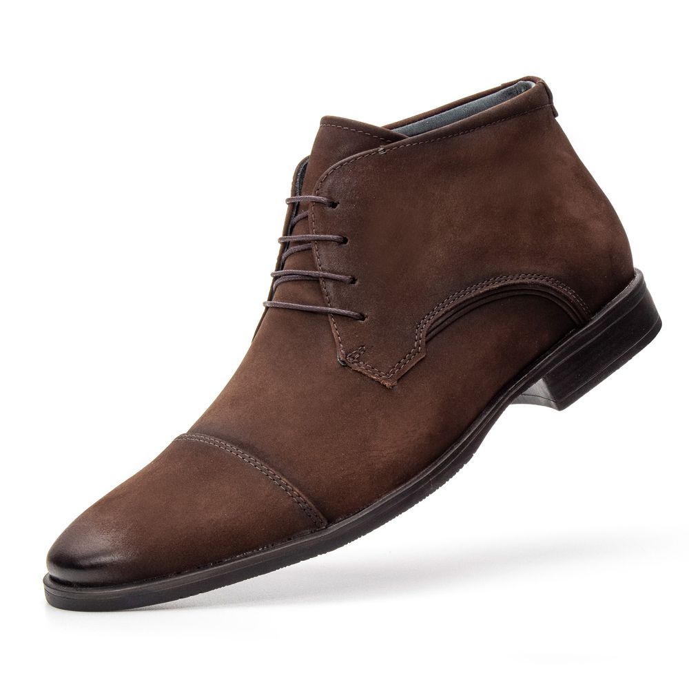 Bota Casual Nobuck Café 5600
