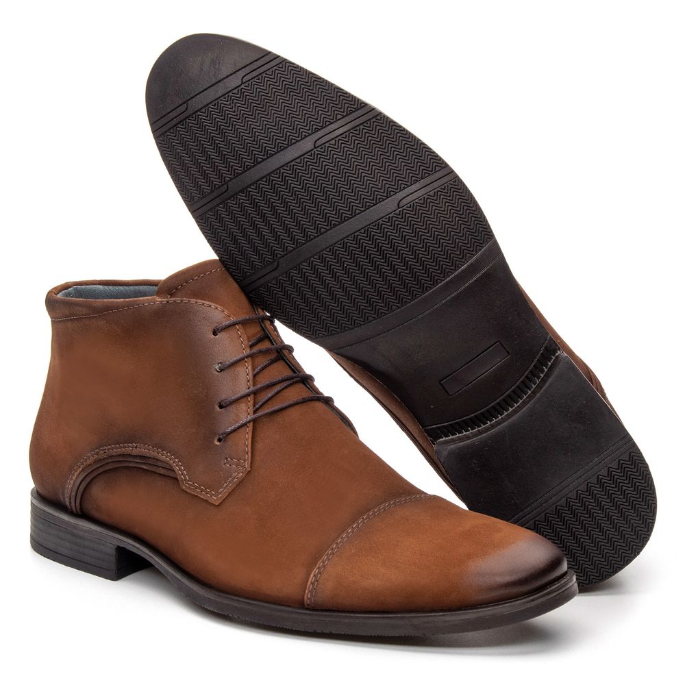 Bota Casual Nobuck Tan 5600