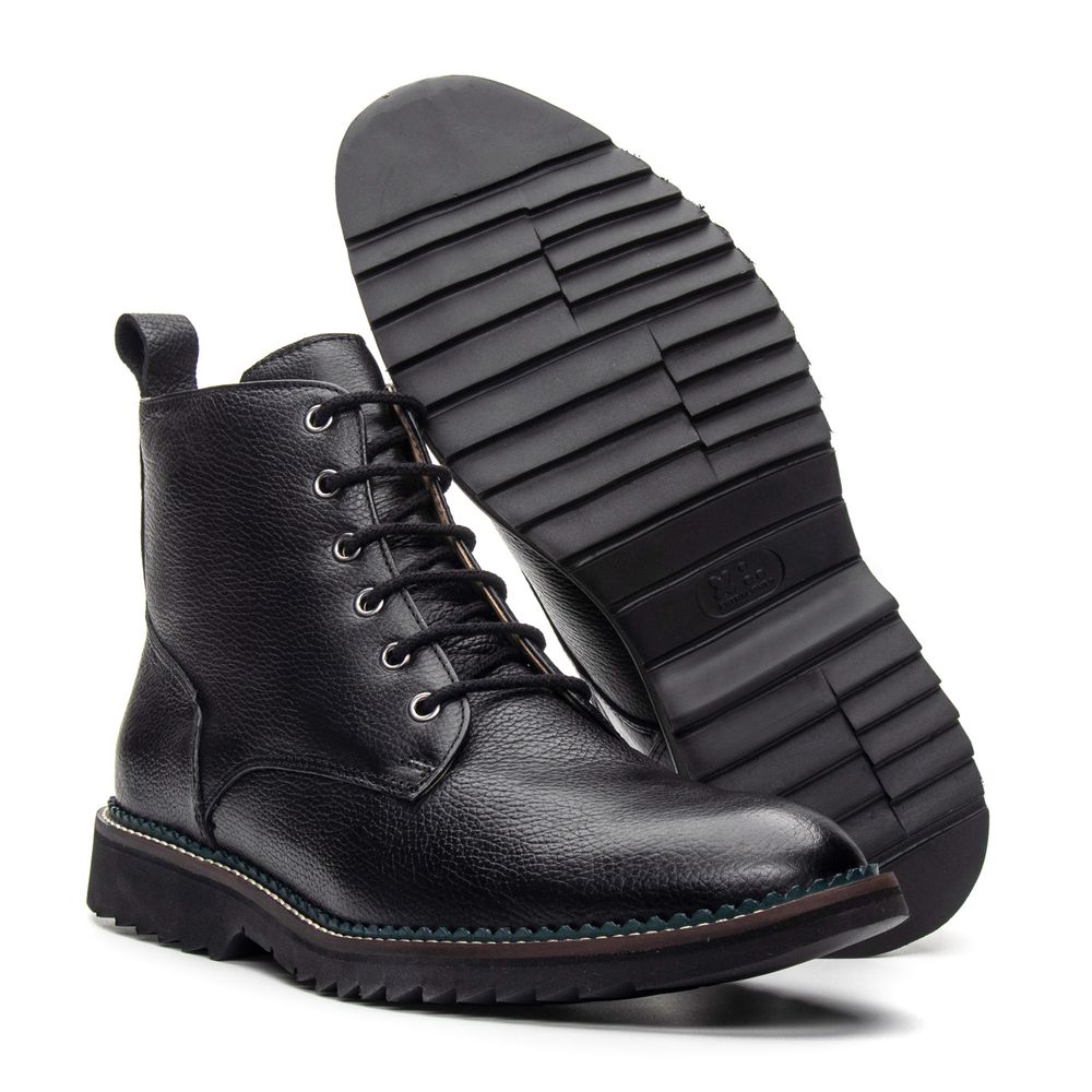 Coturno Masculino Turim Preto
