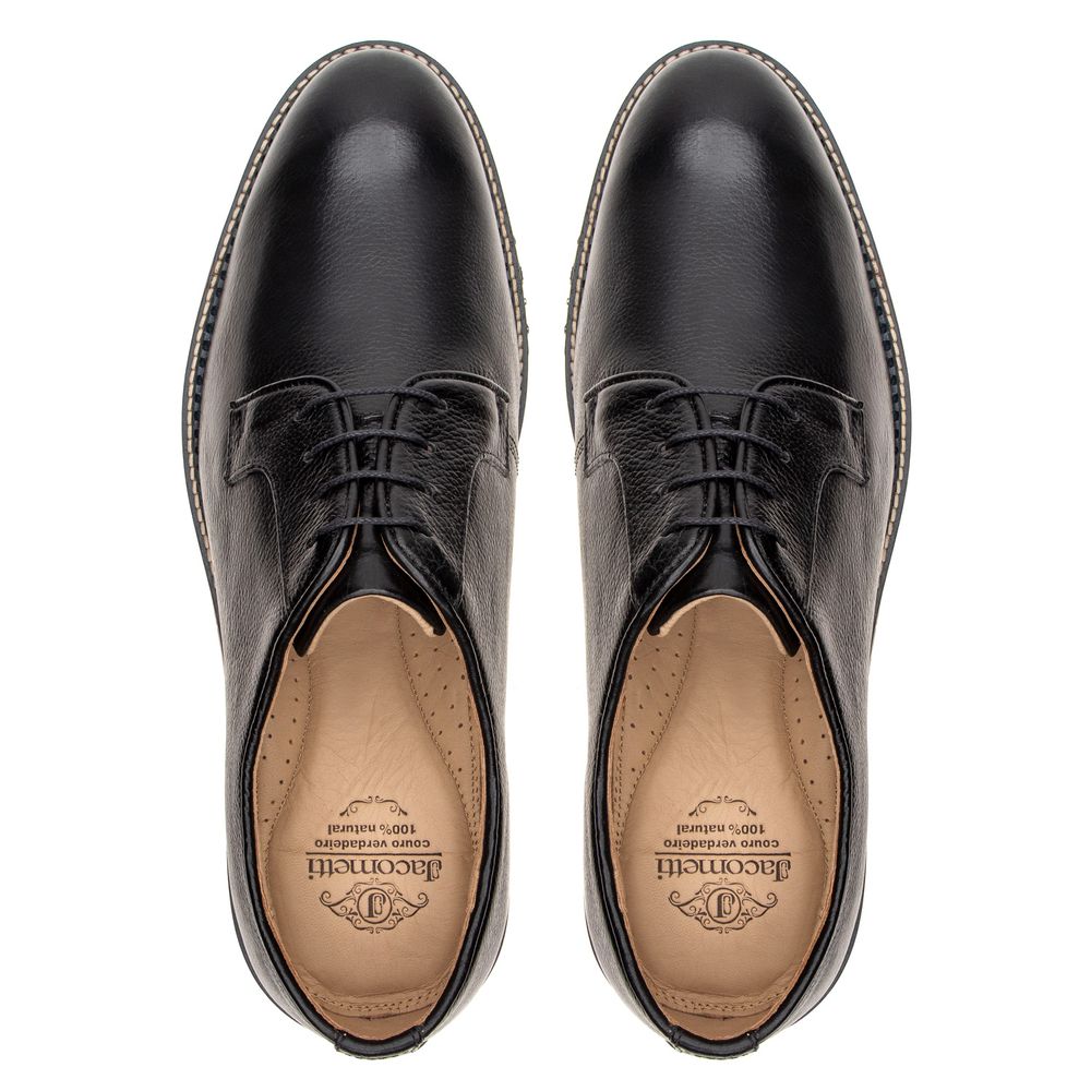 Derby Casual Preto 7154 