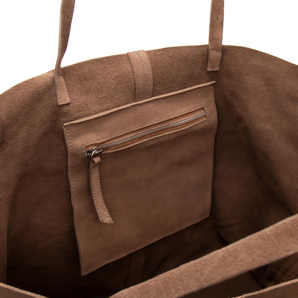Bolsa Dora Camurça Caramelo