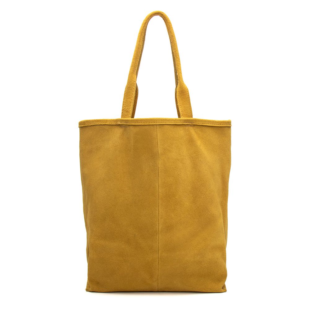 Bolsa Lella Camurça Amarelo
