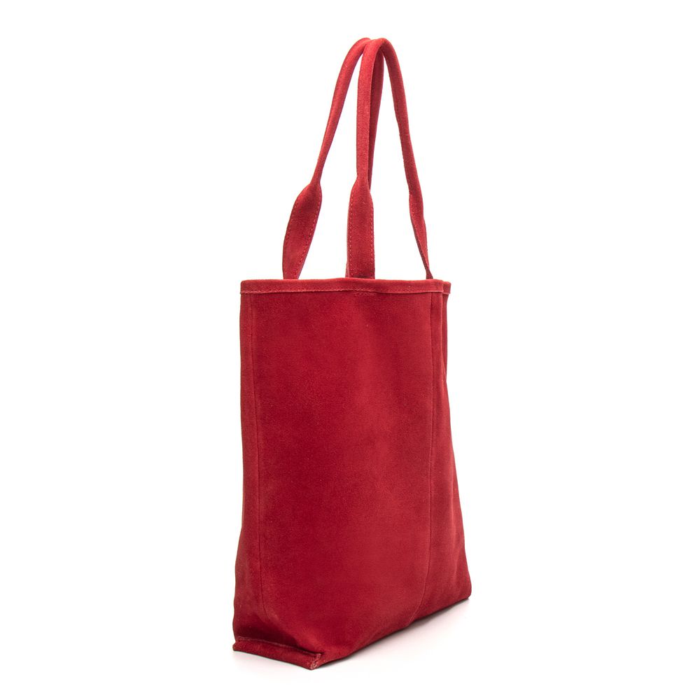 Bolsa Lella Camurça Cereja