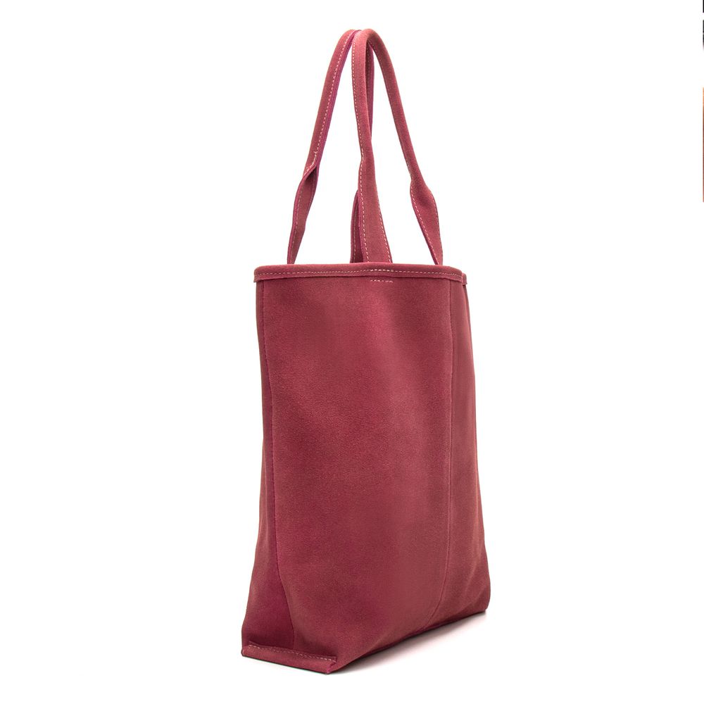Bolsa Lella Camurça Rosa