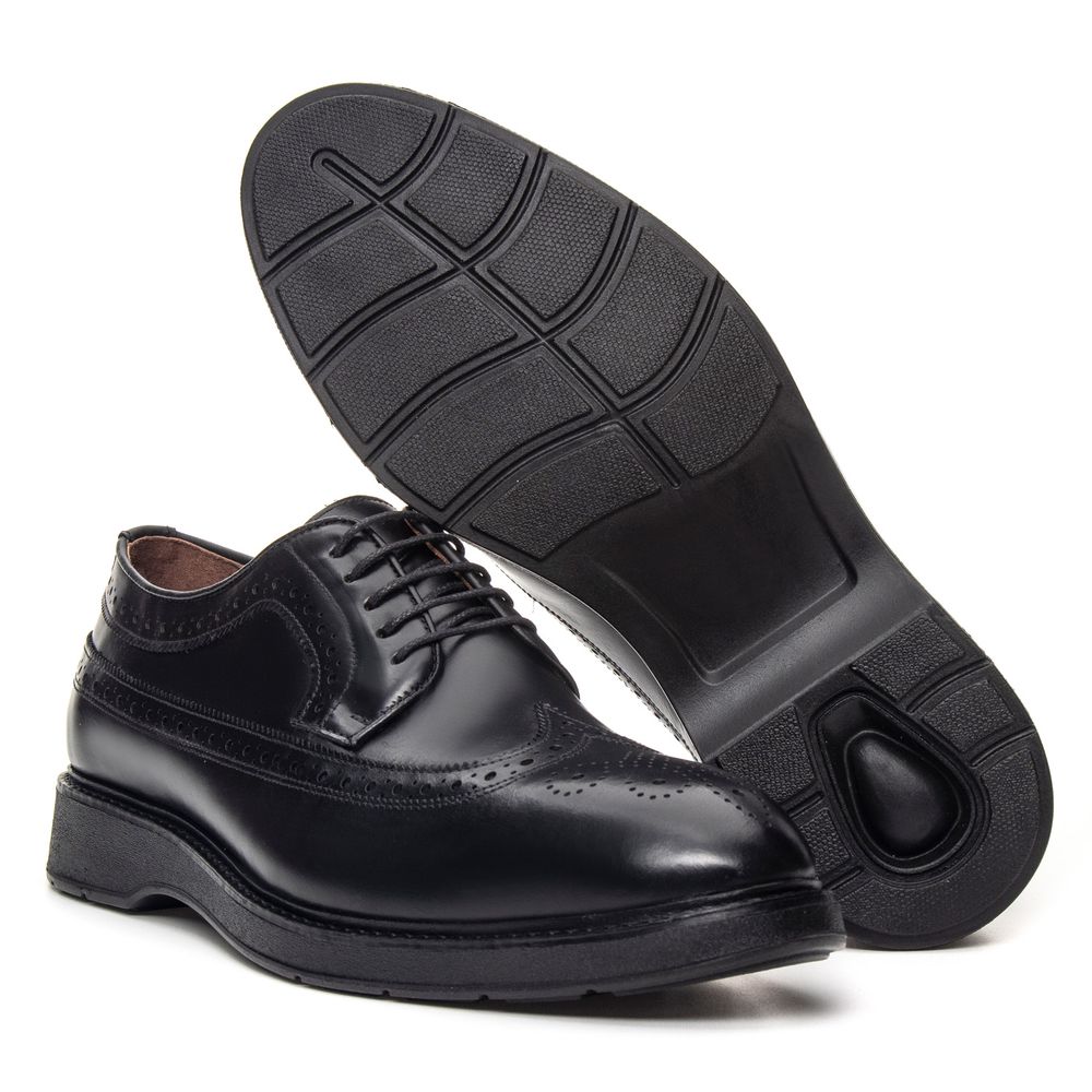 Sapato Casual Derby Trento Preto 
