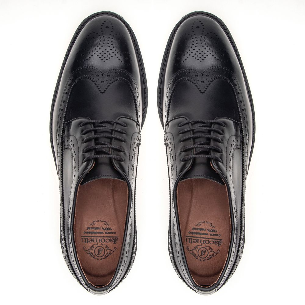 Sapato Casual Derby Trento Preto 