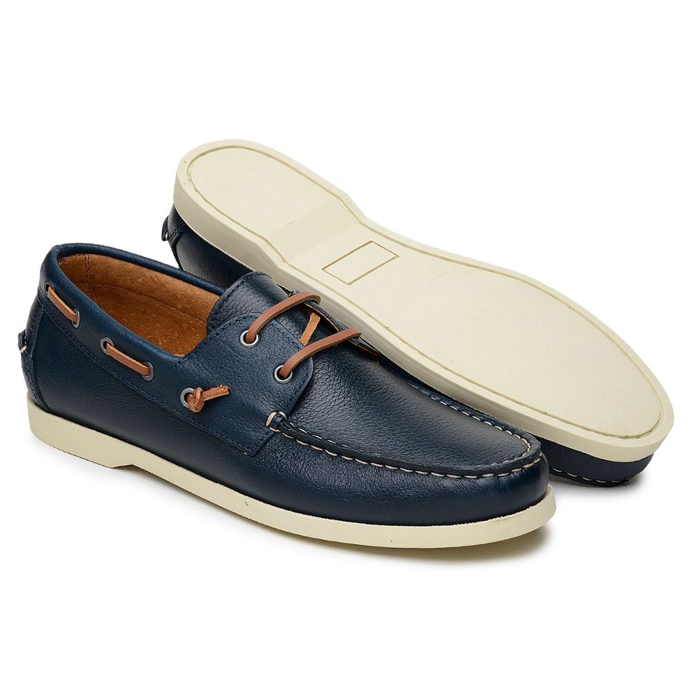Mocassim Sider Azul 2570