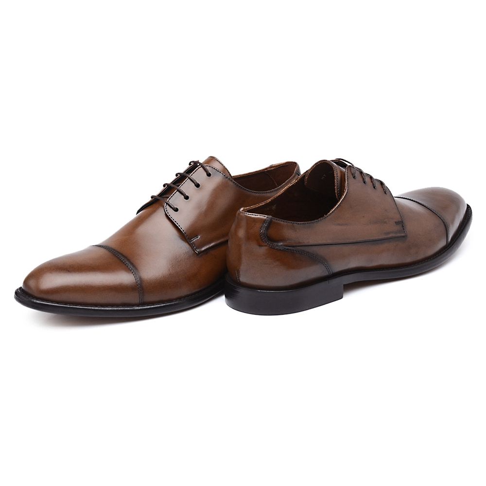 Derby Cap Toe Damasco H05