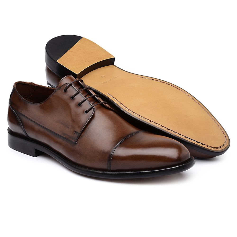Derby Cap Toe Damasco H05