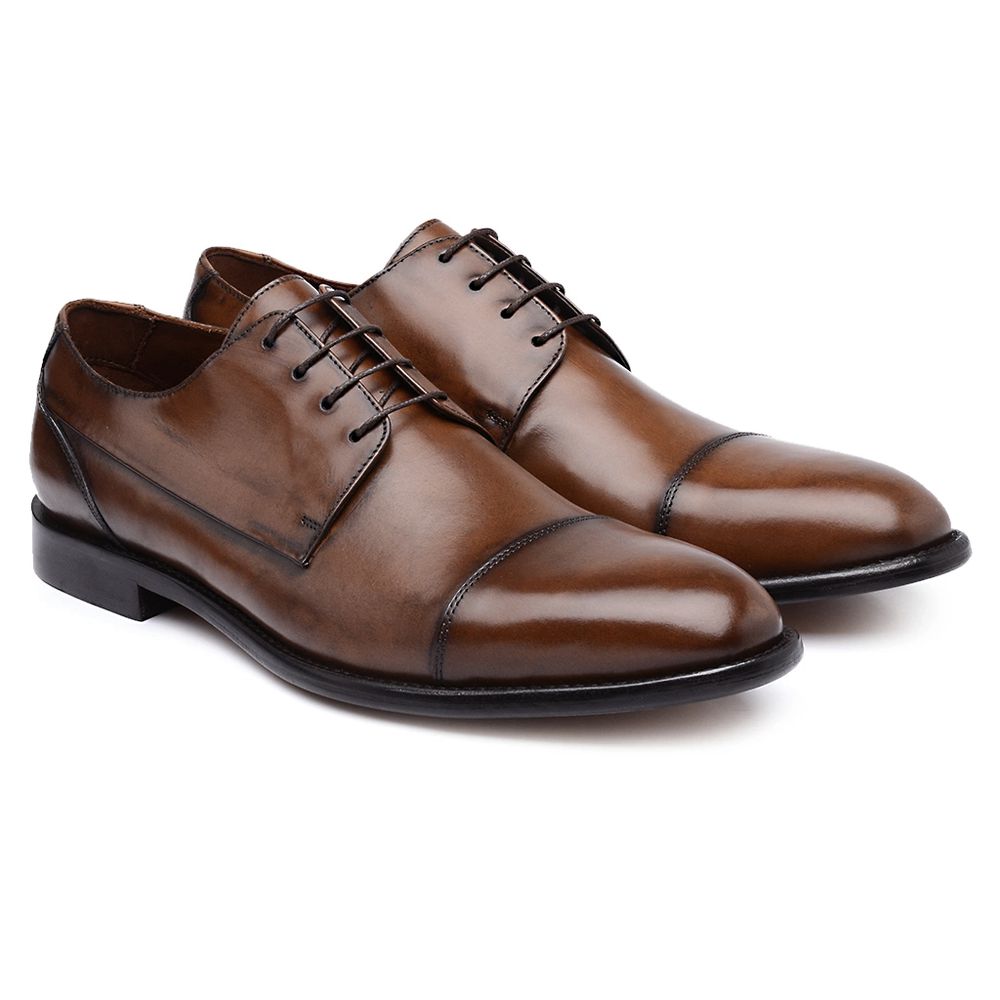 Derby Cap Toe Damasco H05