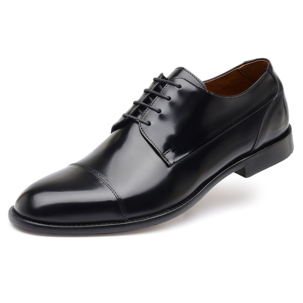 Derby Cap Toe Preto H05