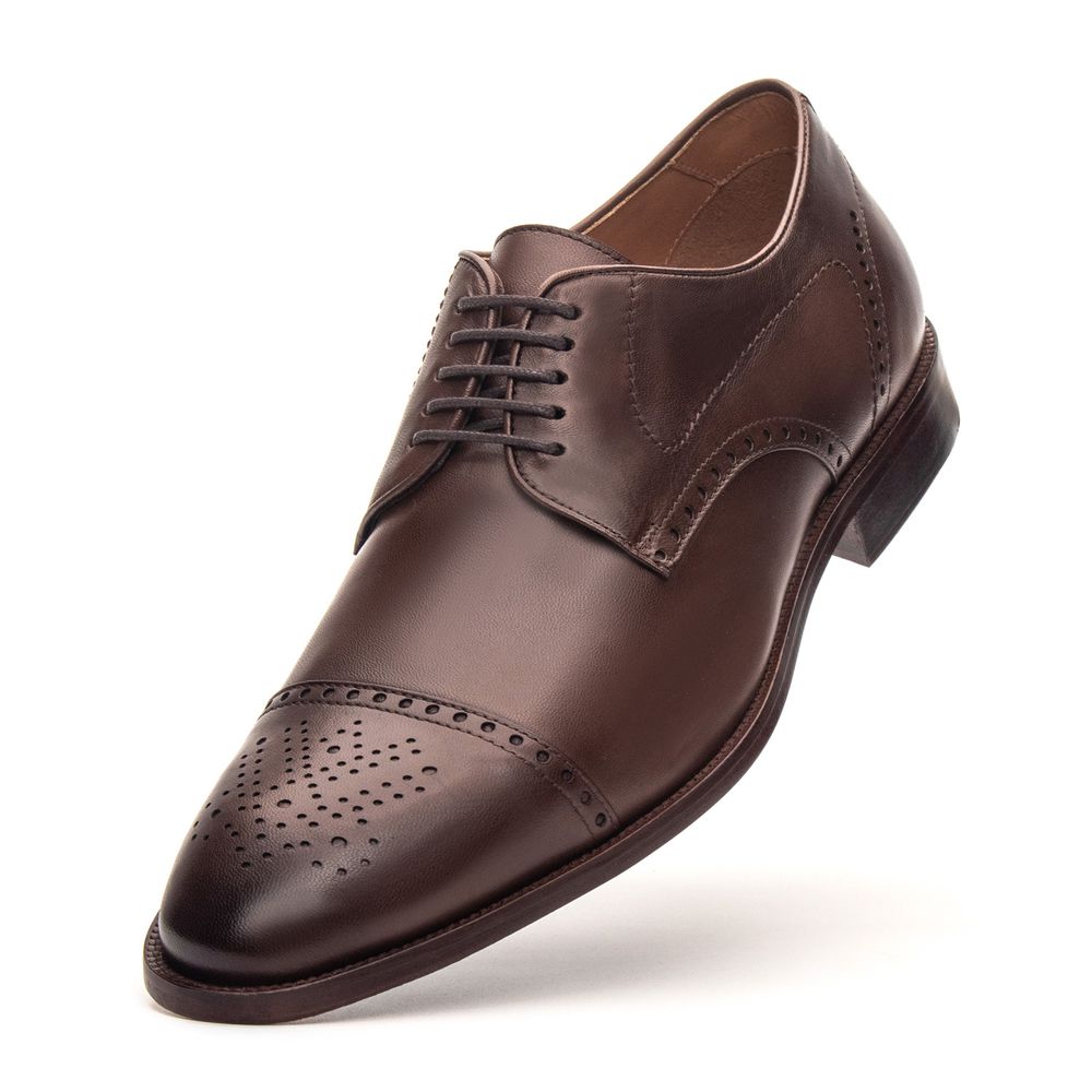 Sapato Derby Brogue Saverio Mouro