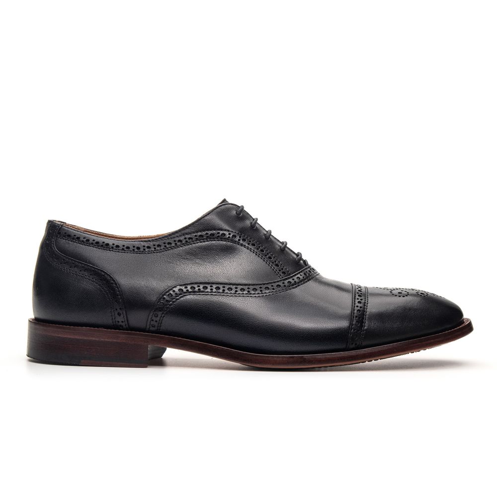 Sapato Oxford Brogue Salvatore Preto