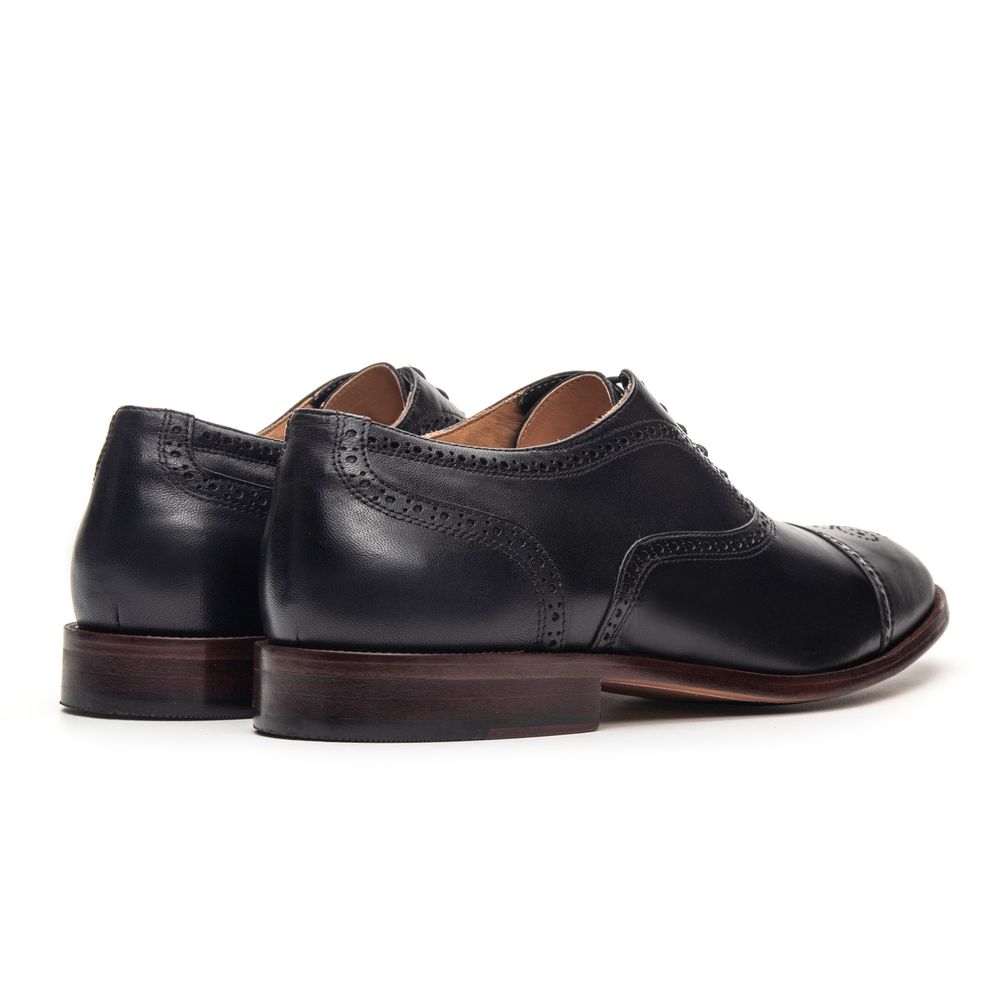 Sapato Oxford Brogue Salvatore Preto