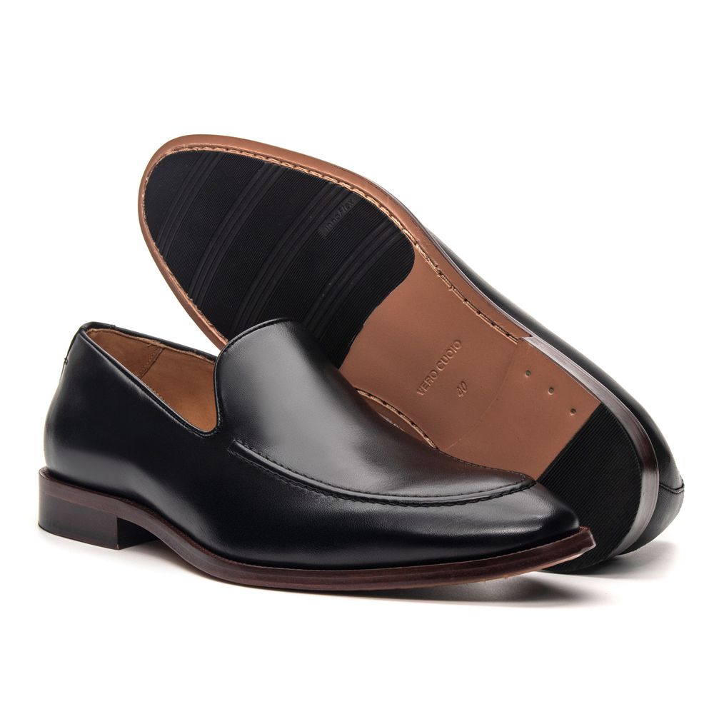 Mocassim Loafer Dante Preto