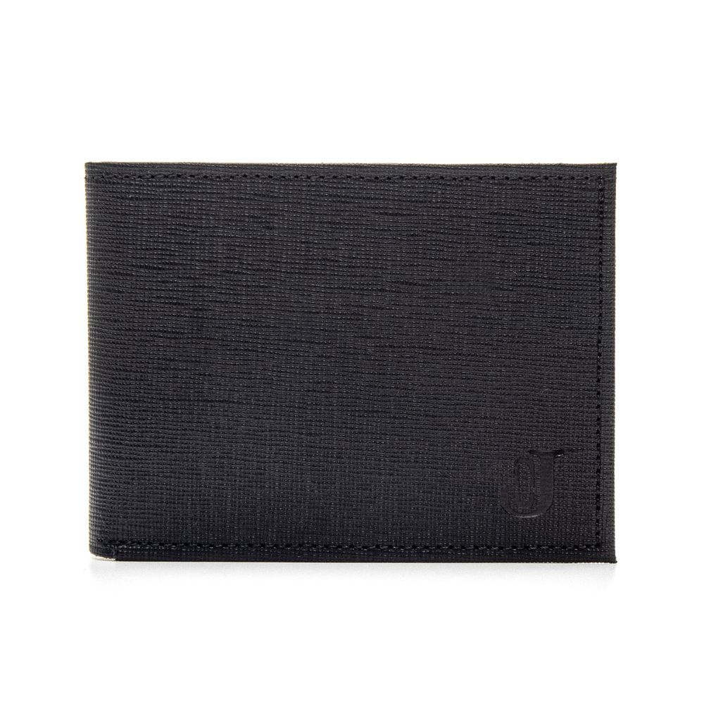 Carteira Masculina de Couro 2181 Preta