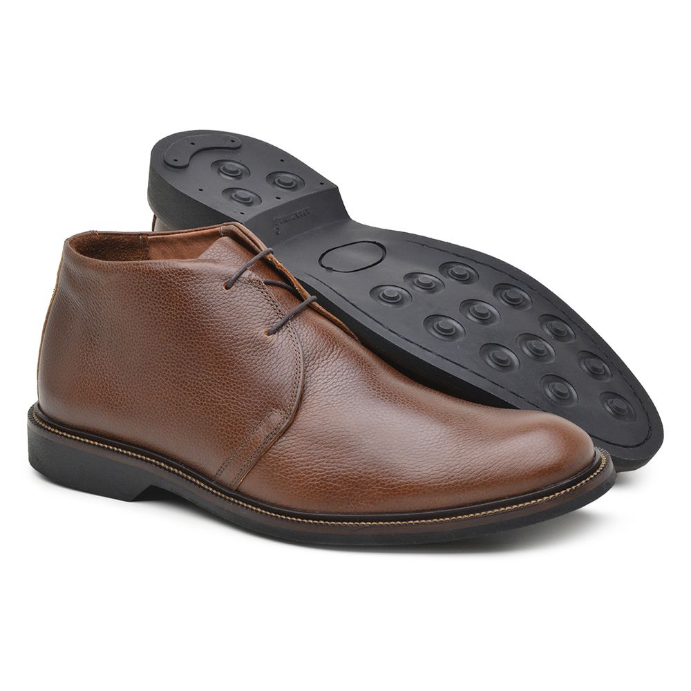 Bota Masculina Casual Tan LGN005