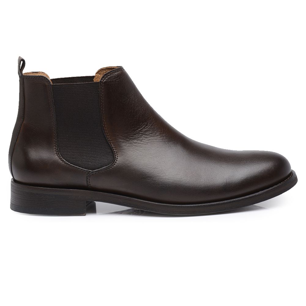 Bota Chelsea Masculina Moca Lvl002