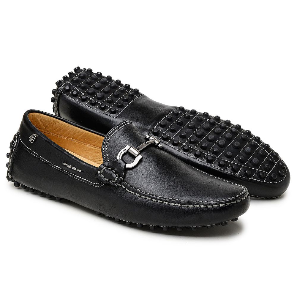 Mocassim Esportivo Driver Preto GT700 | JACOMETTI
