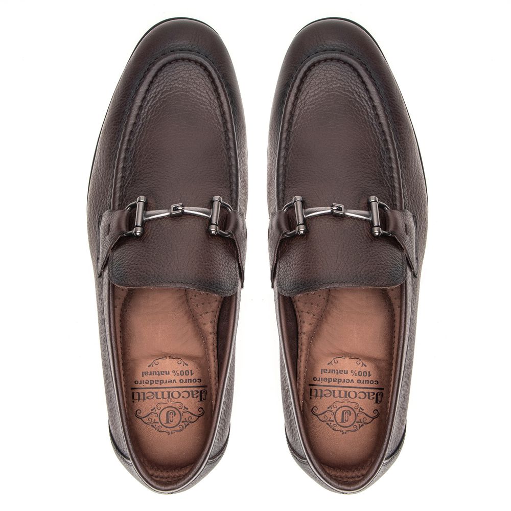 Mocassim Mantova Café Solado de Borracha