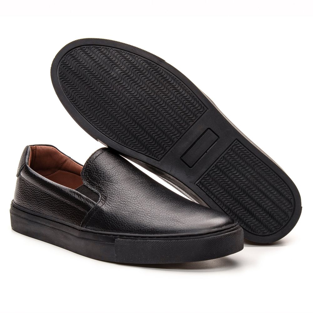 Sapatênis Slip-on Preto All Black