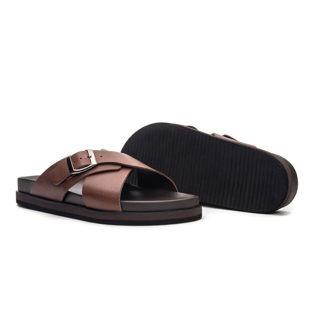 Sandália Masculina Amalfi Pinhão