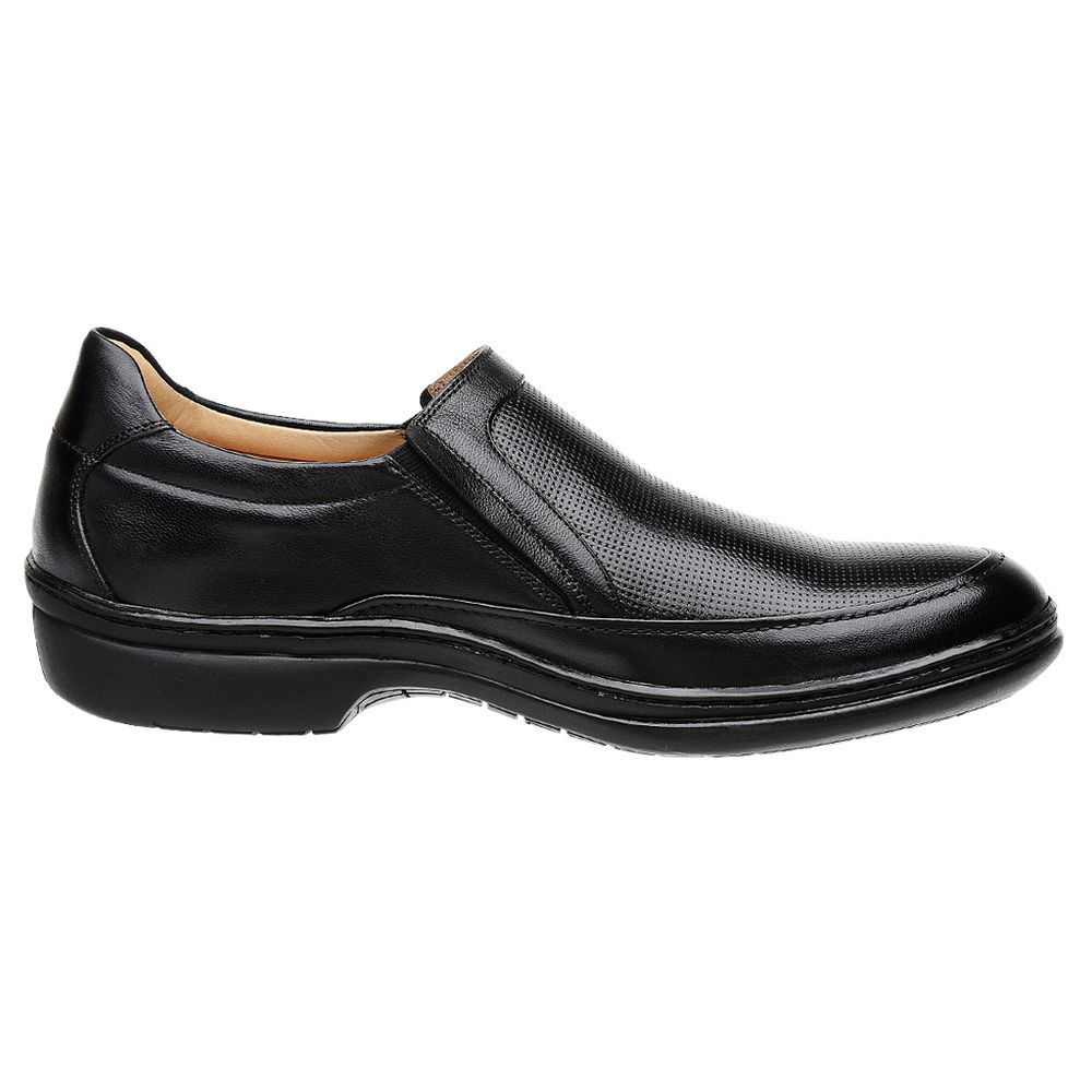 Sapato Casual Masculino Long Time Preto SC04