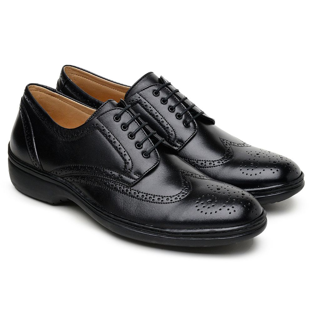 Sapato Long Time Preto SC08 | JACOMETTI