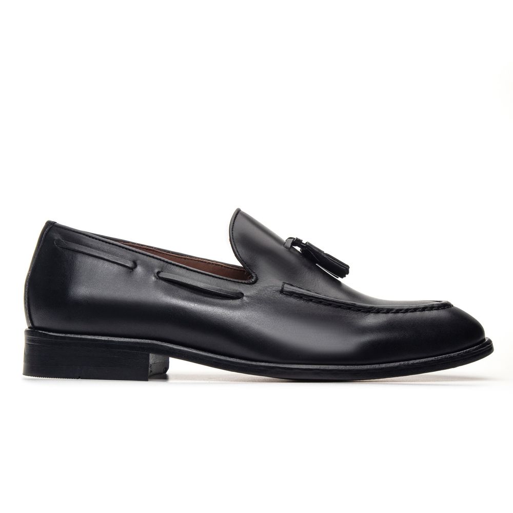 Mocassim Tassel Bergamo Preto 