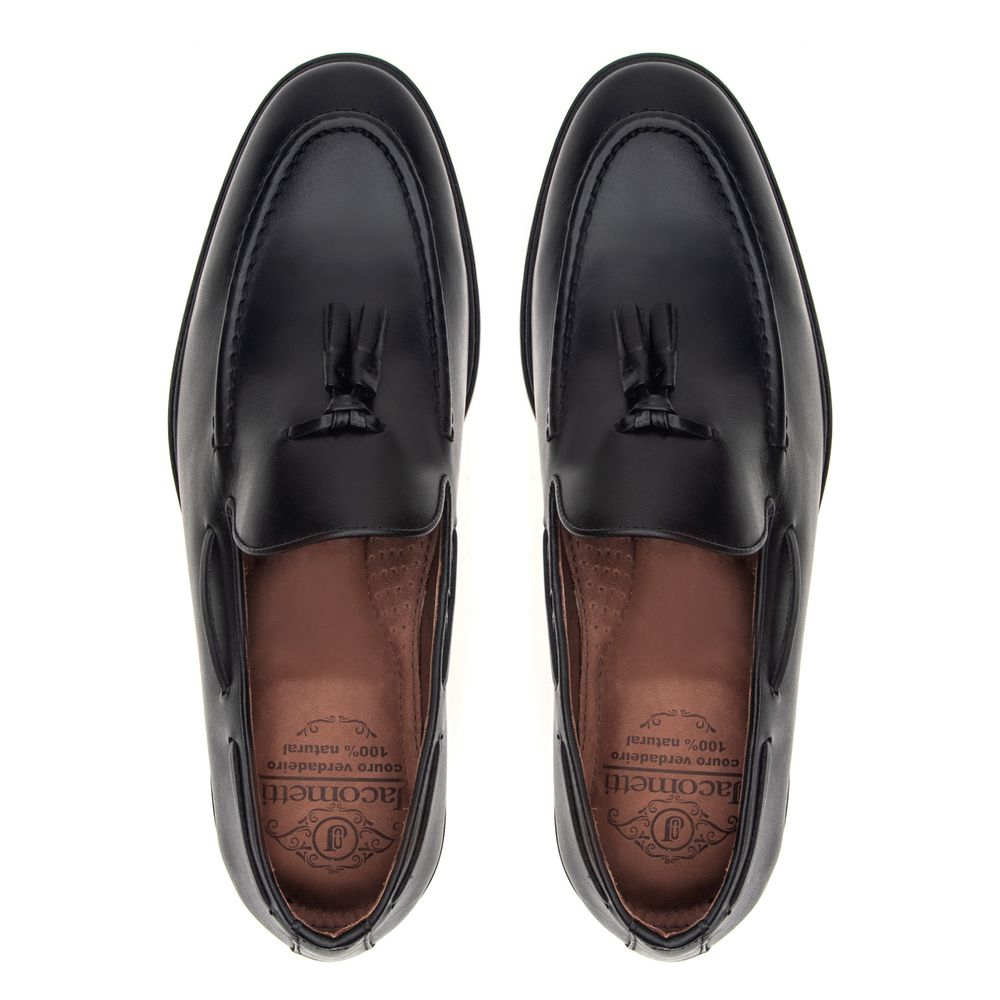 Mocassim Tassel Bergamo Preto 