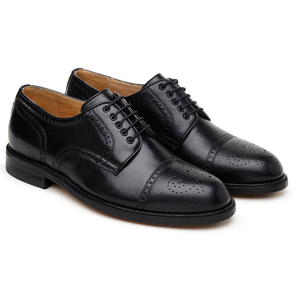 Oxford Scatamacchia Preto 301 Tamanho Especial | JACOMETTI