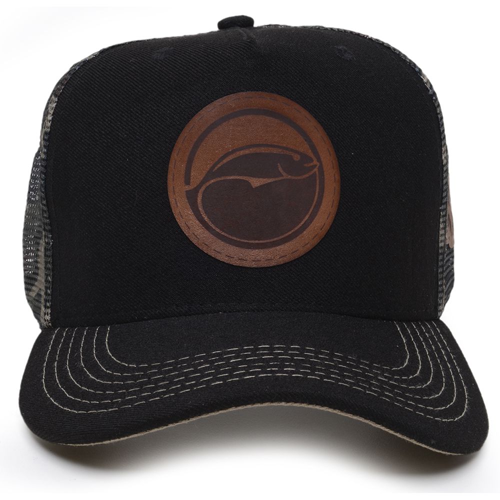 Boné Rancho do Matuto Patch Bordado Premium Tela Respirável Proteção - Preto/Camuflado/Creme
