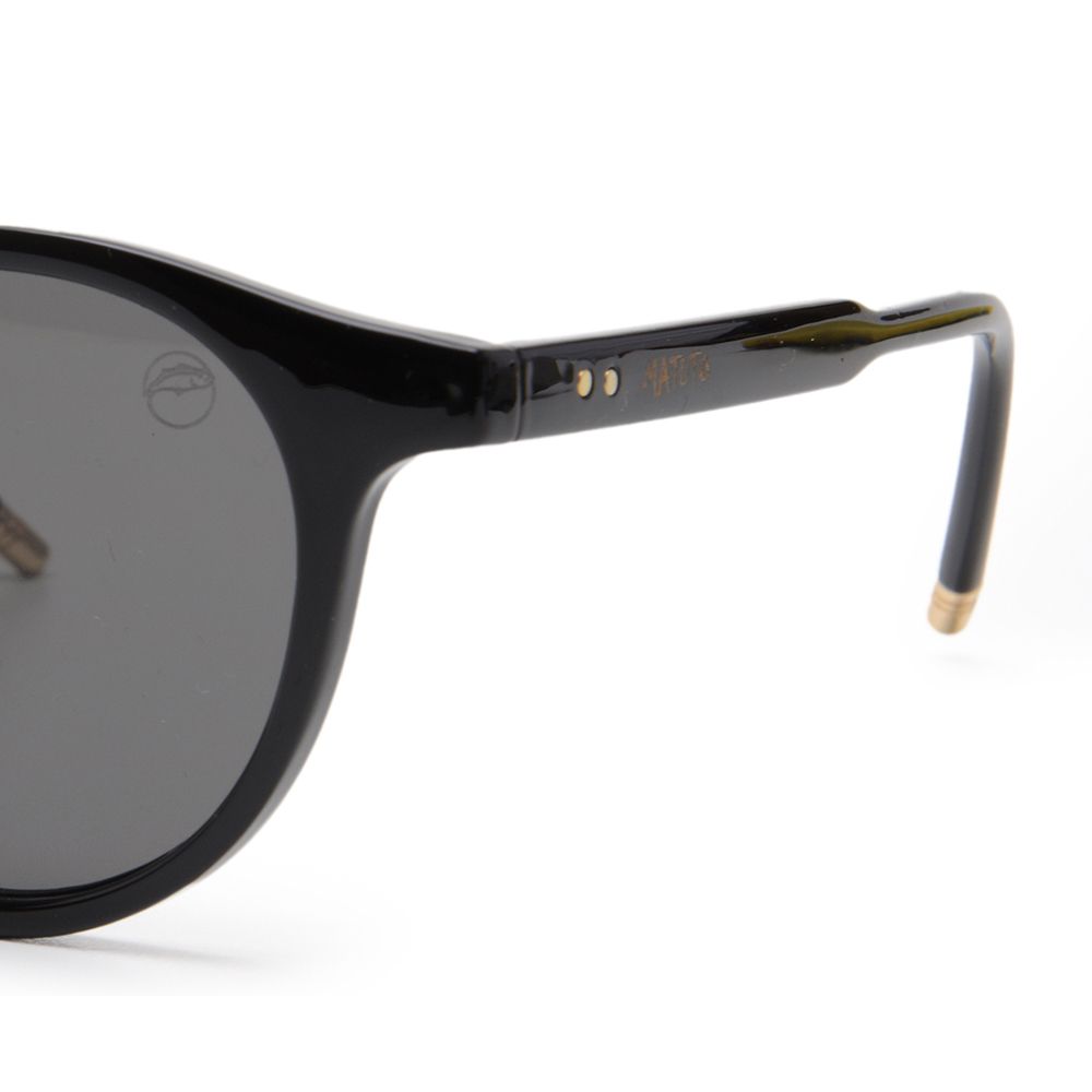 Óculos Solar Casual Pescaria Unissex Proteção UV +400 - Preto/Preto/Preto