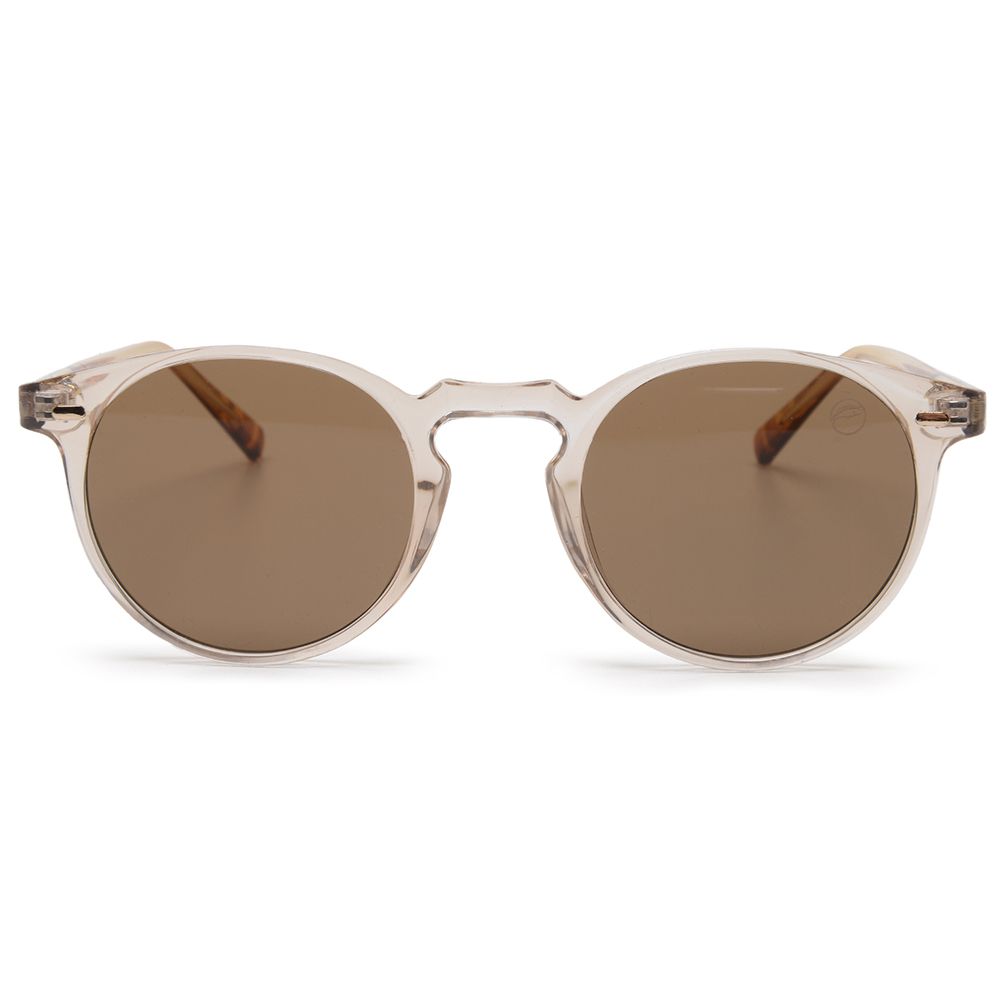 Óculos Solar Casual Pescaria Unissex Proteção UV +400 - Onça/Cristal/Marrom
