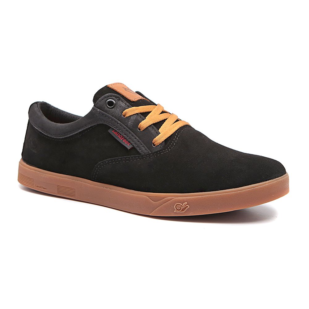 Tênis Skate Crossfit Casual Cano Baixo Lifestyle Five-O Preto Látex