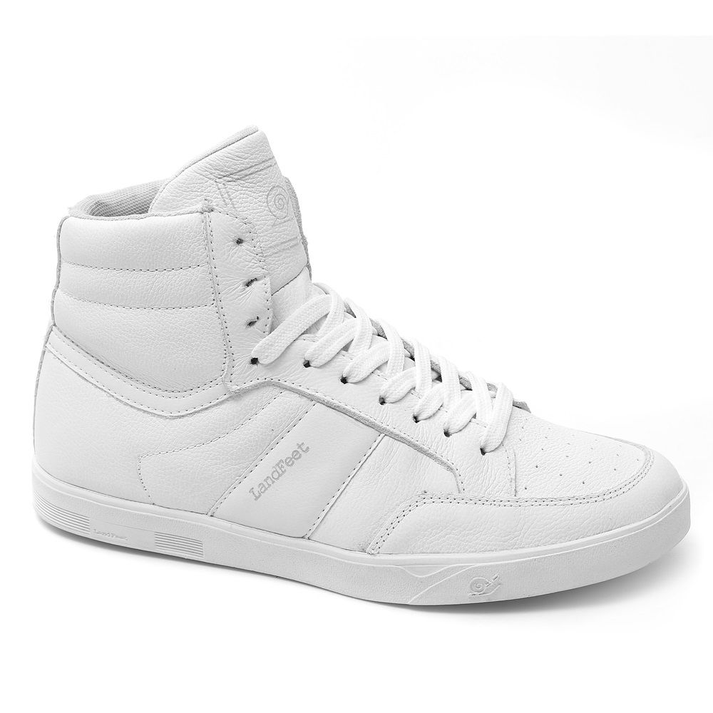 TÊNIS LANDFEET SKATE VINTAGE BRANCO