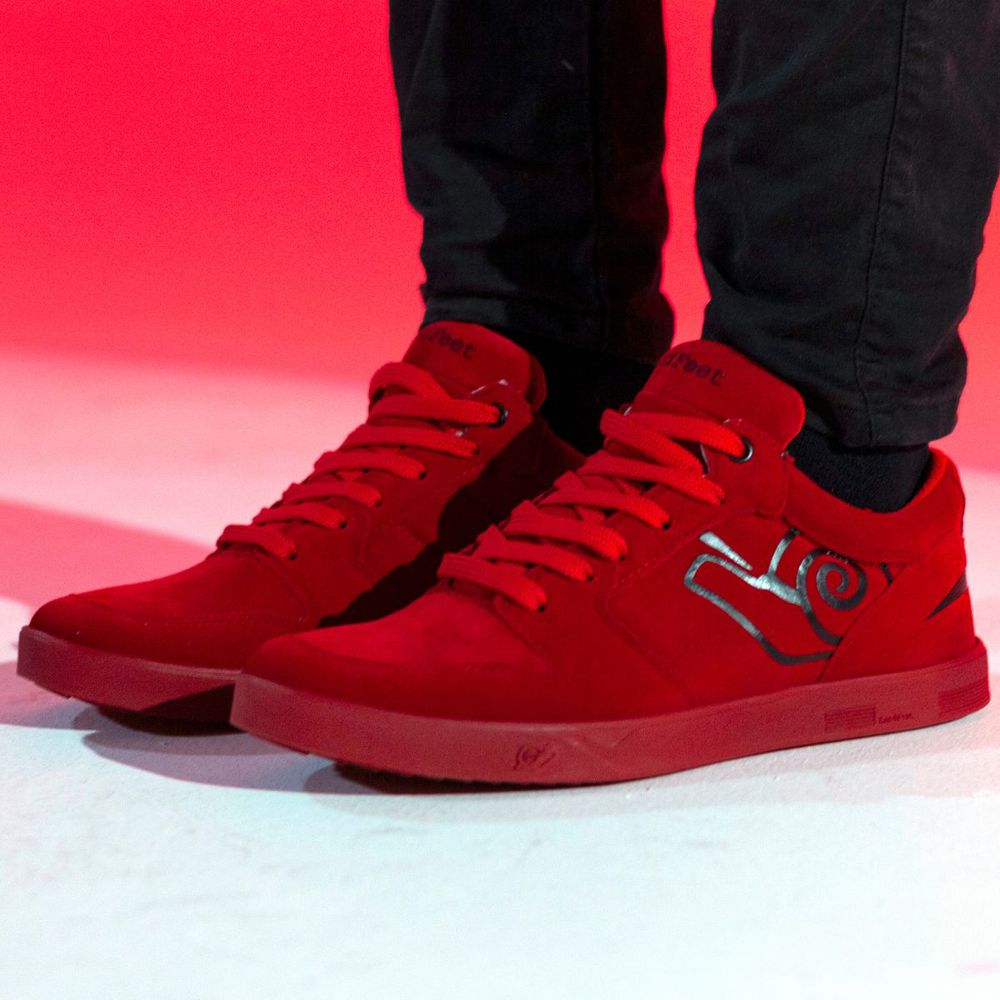 Tenis Cano Baixo Unissex Embarcadero Low Vermelho