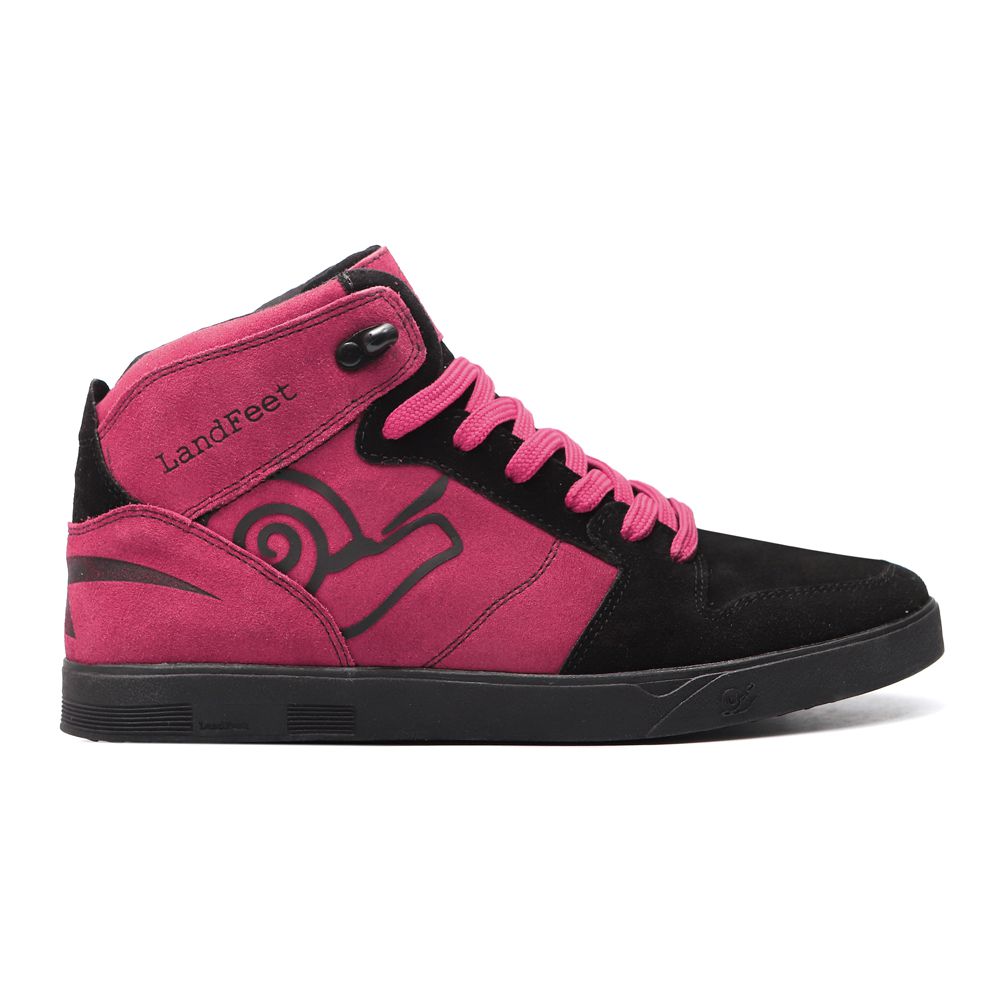 Tênis Skate Embarcadero X Preto e Rosa - Landfeet