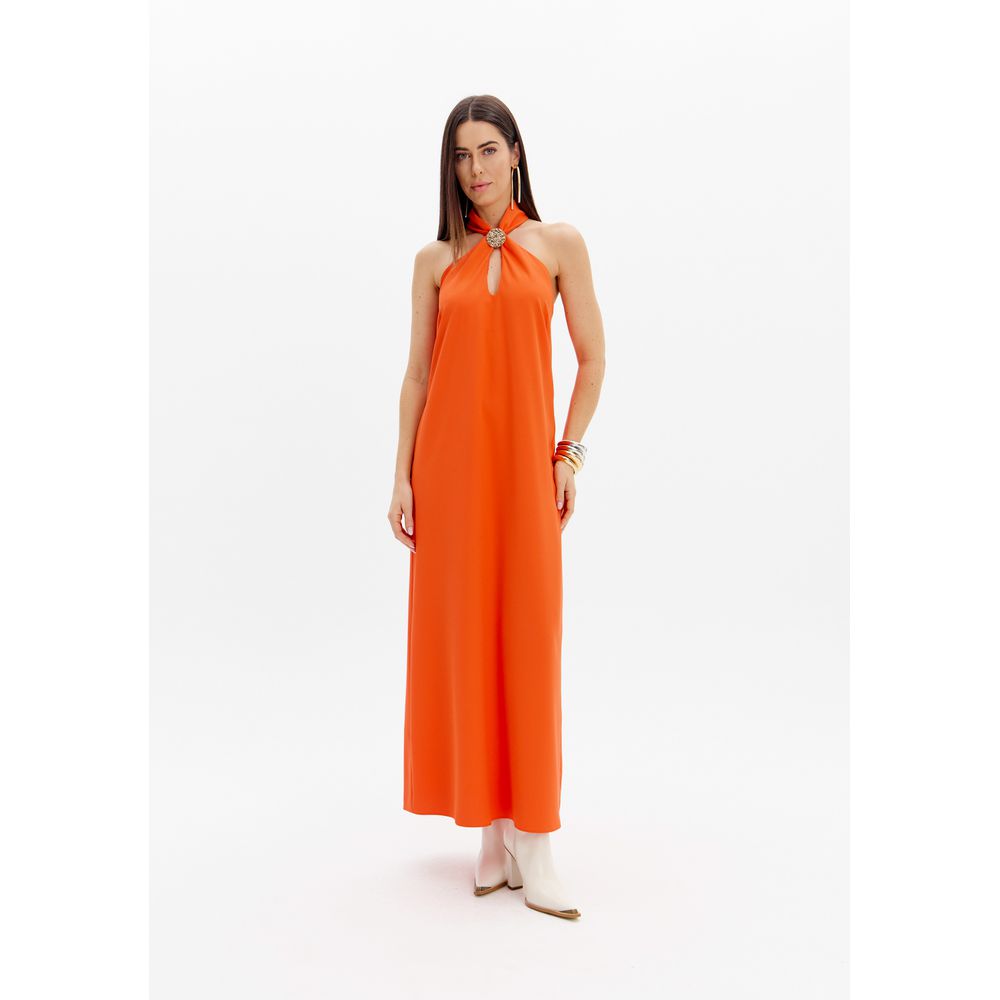 VESTIDO ZOE LARANJA - Le Preppy