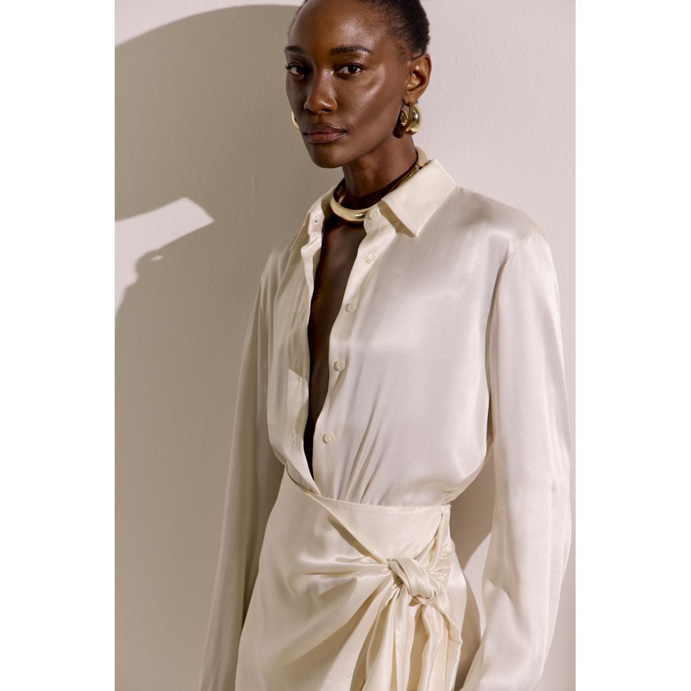 CAMISA ACETINADA - Le Preppy