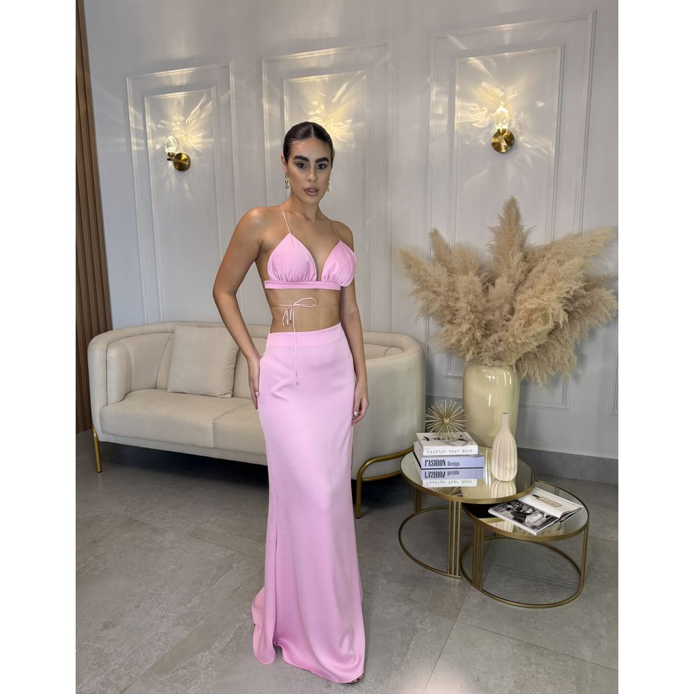 CONJUNTO STACEY ROSA - Le Preppy