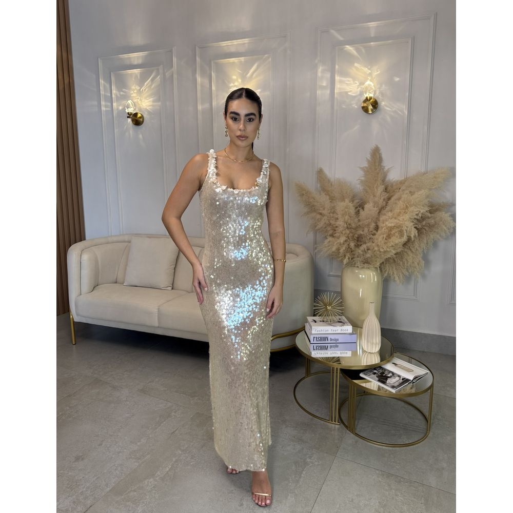 VESTIDO BIANCA PAETÊ - Le Preppy