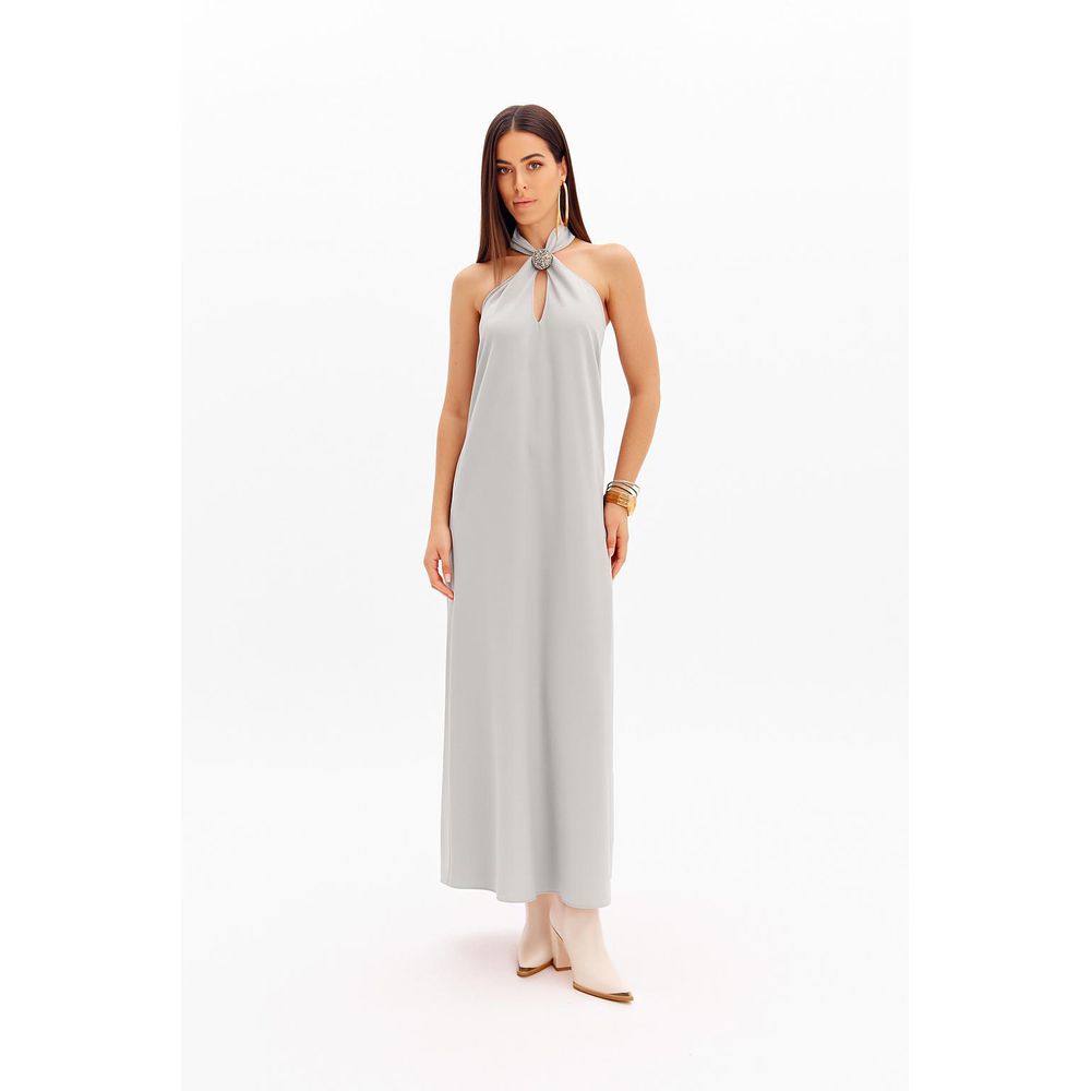 VESTIDO ZOE CINZA - Le Preppy