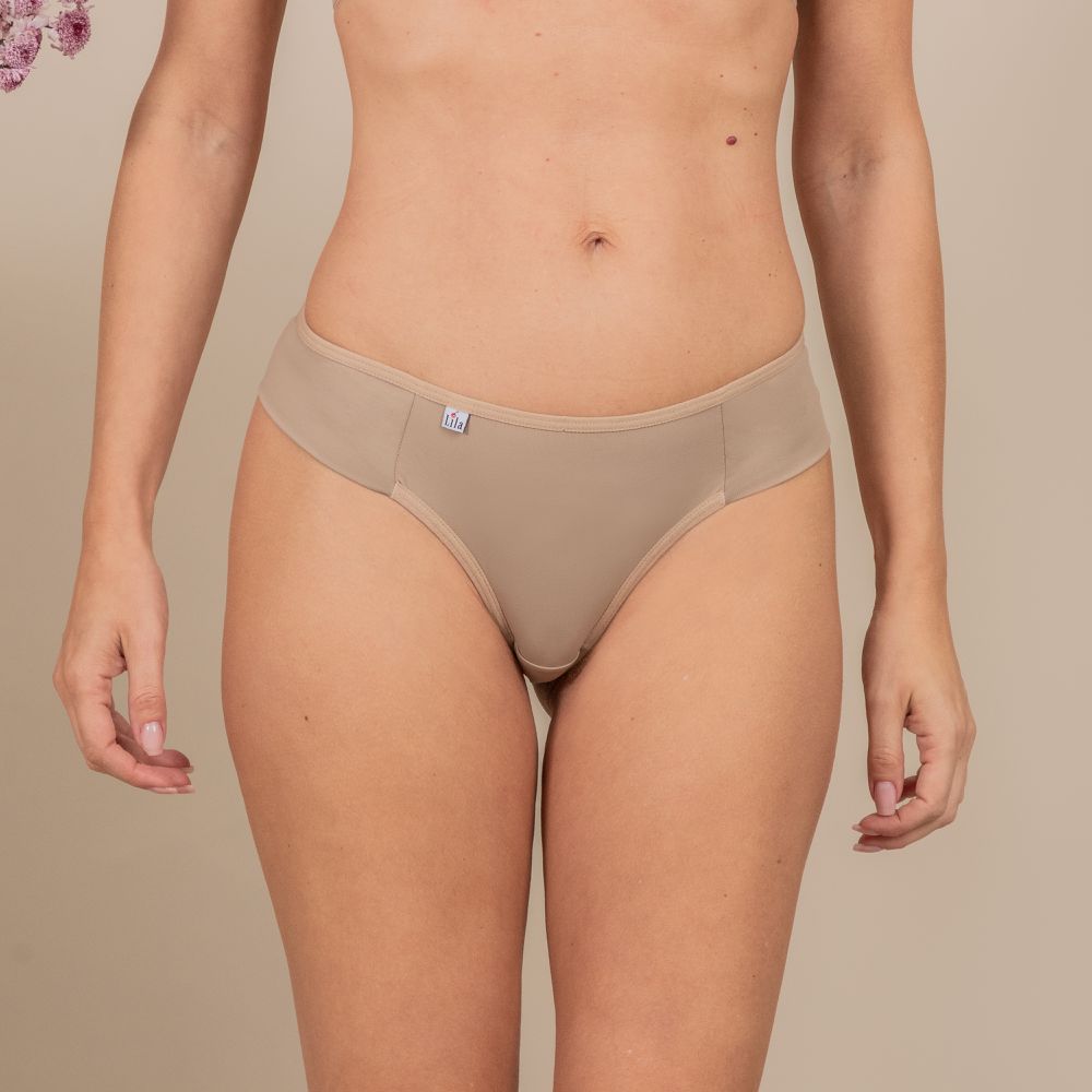 Fio Duplo Microfibra 0987 - CHOCOLATE - LILA LINGERIE