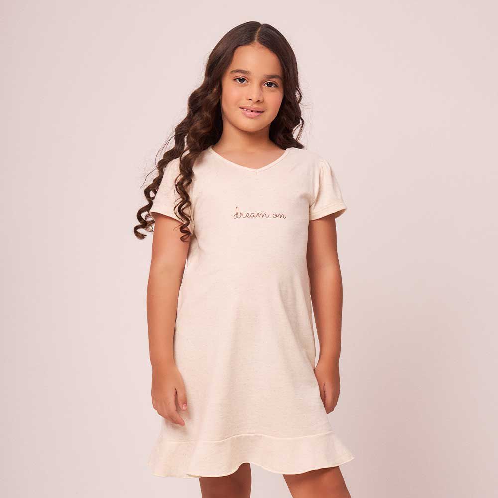 Camisola Infantil Deise - Linhas & Cores