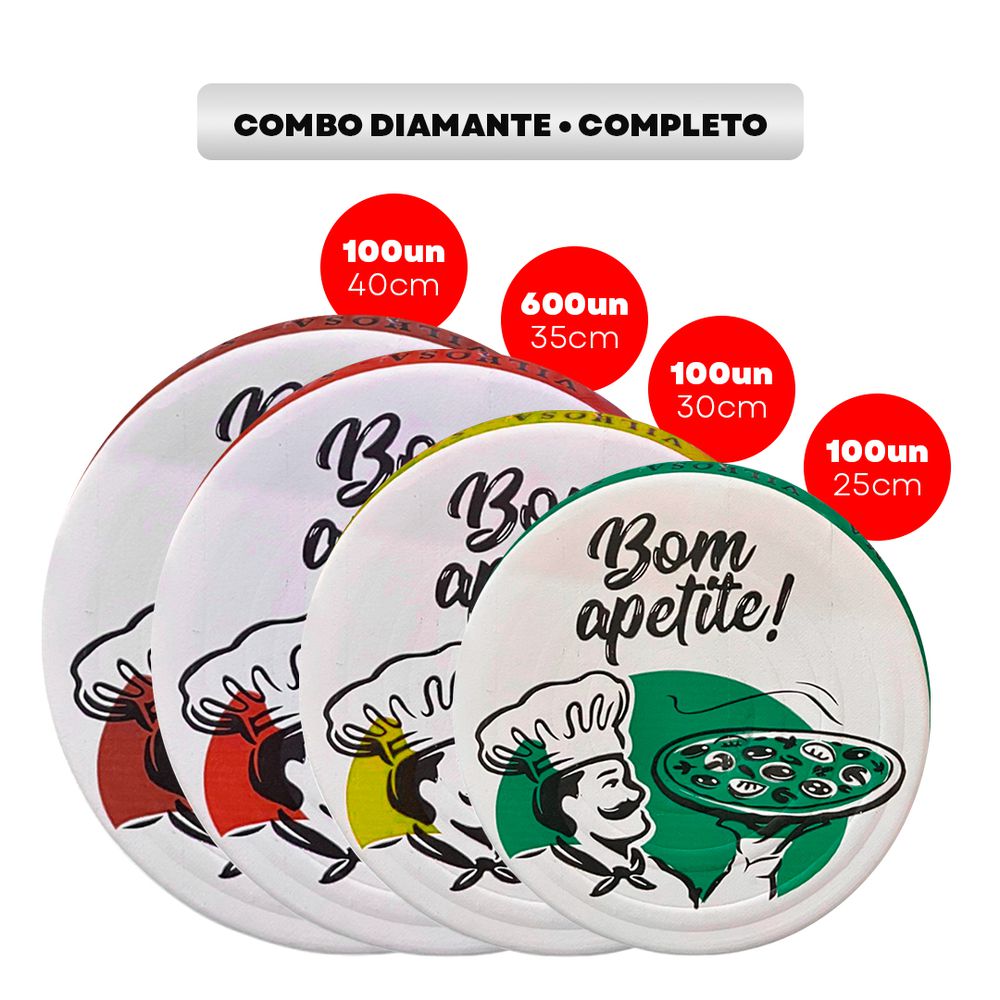 Combo Diamante | Completo - Embalt Embalagens 