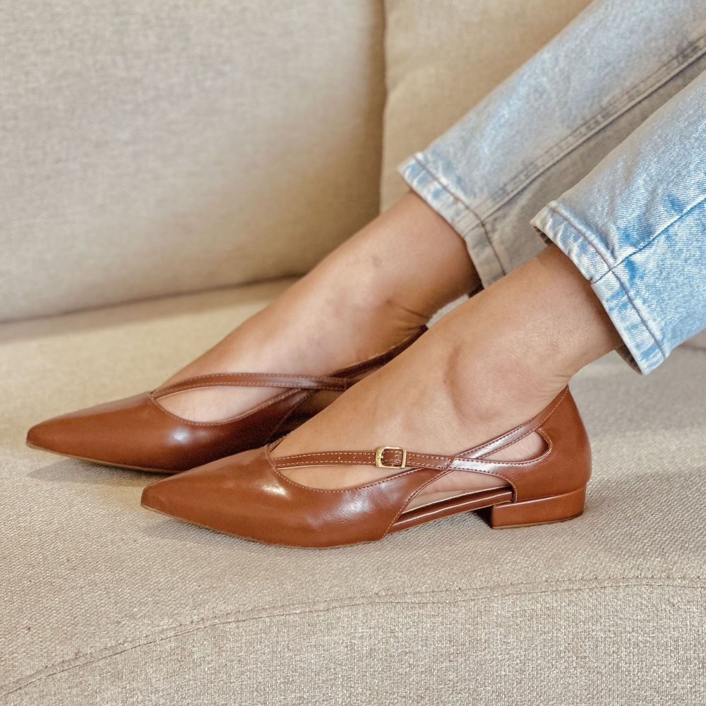 Sapatilha Antônia Caramelo